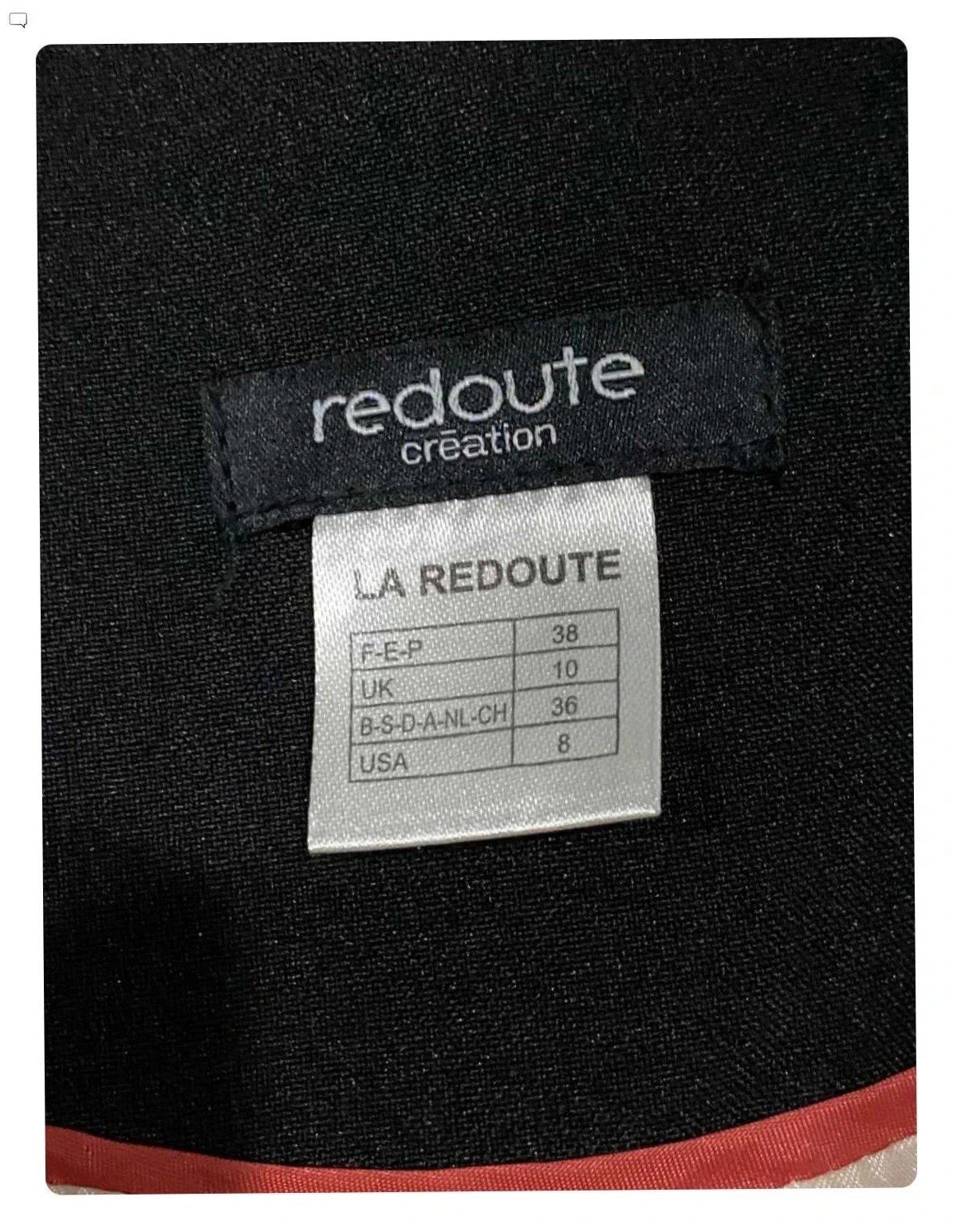 Blazer negro ceñido Talla M - La Redoute Création – photo 5